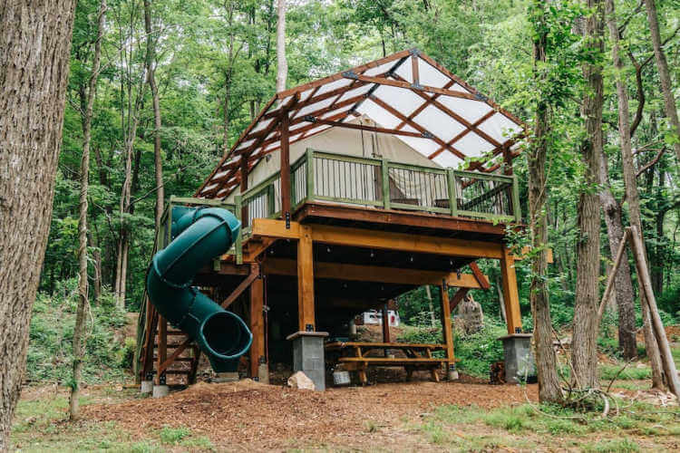 Airydale Retreat Pennsylvania Treehouse