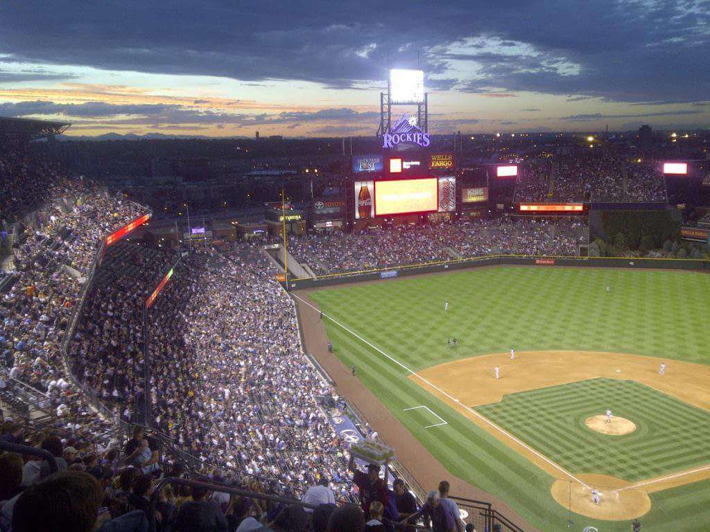 Colorado Rockies baseball game