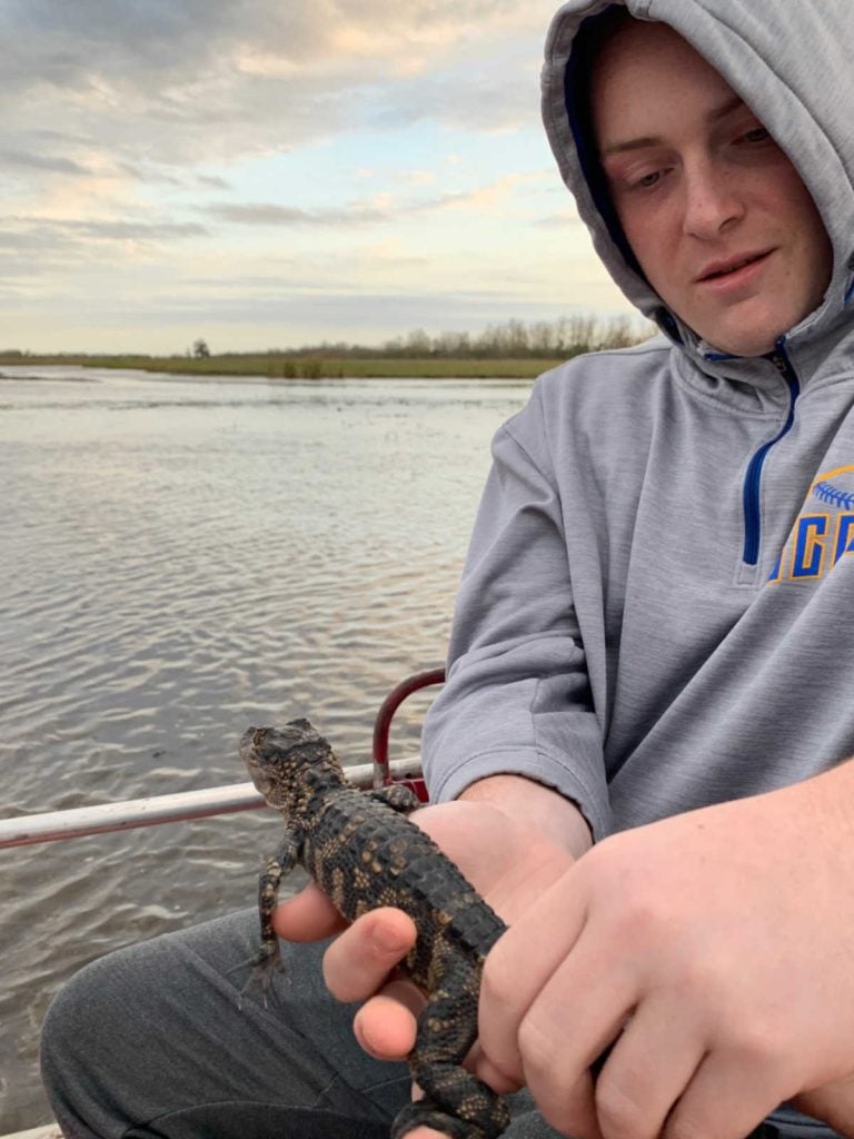 Gator tour New Orleans with teens