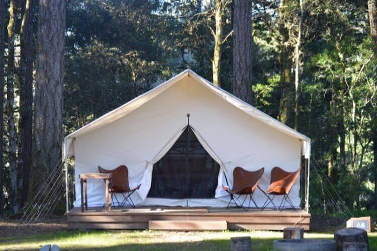 Glamping in Mendocino California-Kids Are A Trip