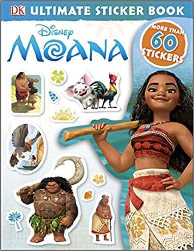 Moana Sticker Book Road Trip Activity-Kids Are A Trip