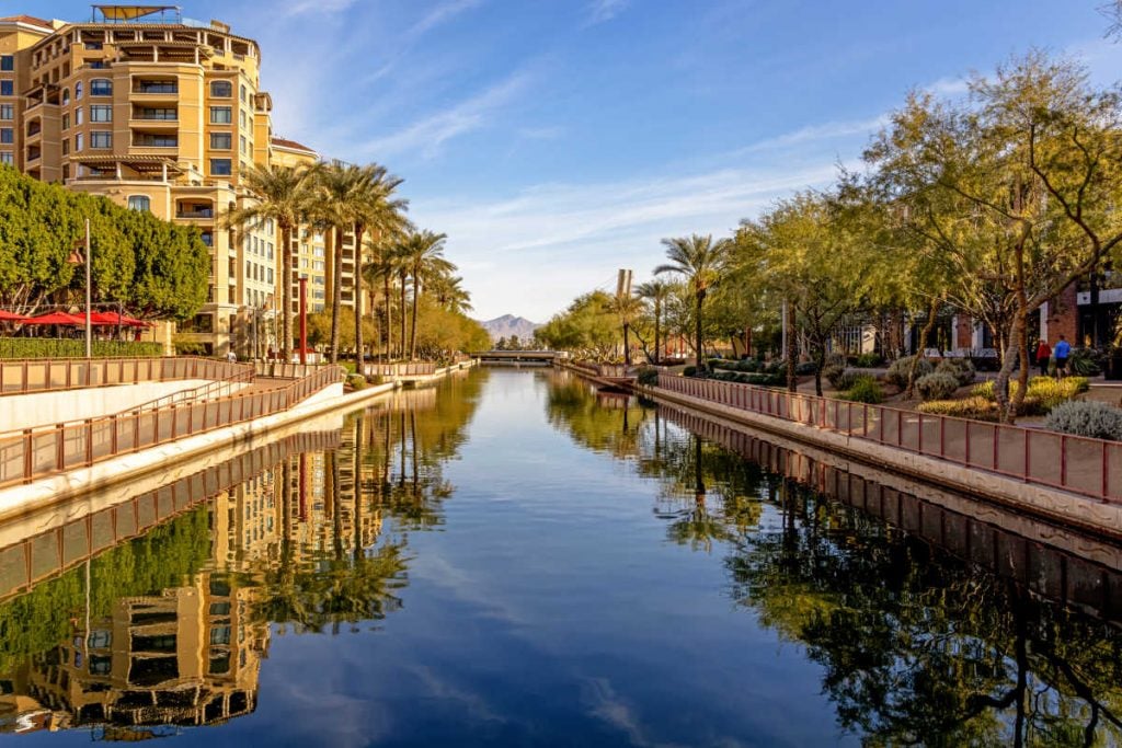 Old Town Scottsdale canals