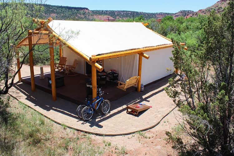 Palo Duro Glamping Texas-Kids Are A Trip