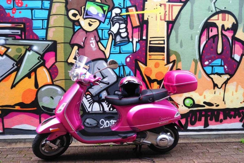 Vespa tour Rome