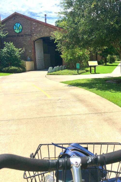 One of our Beaufort tips: ride the Spanish Moss Trail. 