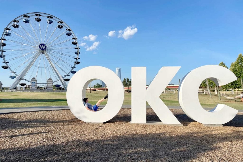 Wheeler Wheel OKC sign