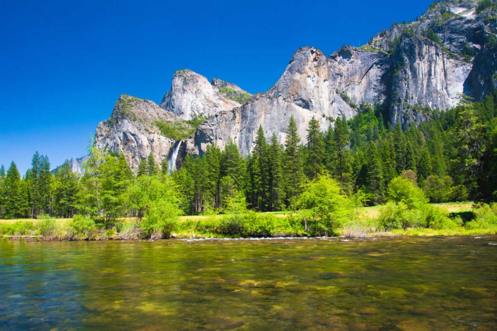 Yosemite National Park with teens