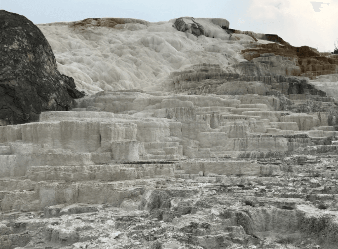 Mammoth Hot Springs Yellowstone National Park with Teens-Kids Are A Trip